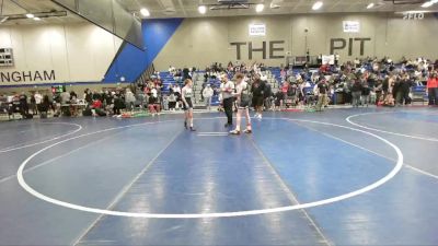 92 lbs Champ. Round 2 - Benjamin McCoy, American Fork Cavemen vs Kale Hansen, Morgan Wrestling Club