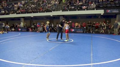 84 lbs Champ. Rd Of 16 - Joseph Olszta III, All American Wrestling Club vs Kelby Franzen, Colon Wrestling Academy