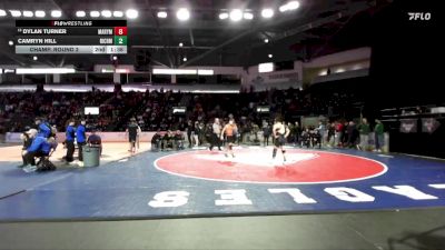 132 lbs Champ. Round 3 - Marshall Pell, Cashmere vs Vincent Yagi, Roosevelt