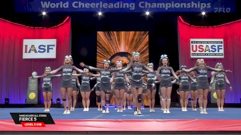 Vancouver All Stars - Fierce 5 [2025 L5 U18 Semis] 2025 The Cheerleading Worlds