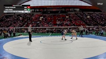 G 138 lbs 1st Place Match - Zoe Fries, Kuna vs Kylie Fowler, Middleton