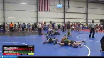 96 lbs Round 5 (6 Team) - Roman Belardo, Minion Black vs Mikey Fritz, Agression Legionaries