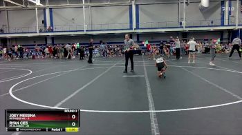 72 lbs Round 3 (8 Team) - Ryan Cies, PA Alliance vs Joey Messina, Ruthless WC