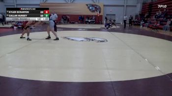 174 lbs Cons. Round 3 - Callan Hursey, St. Ambrose University vs Kyler Scranton, Coe