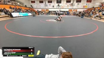 144 lbs Round 2 (6 Team) - Octaveas McGahan, DouglasWY vs Lincoln Kemp, Pinedale