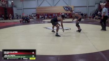 174 lbs Quarterfinal - Dejon Glaster, Millikin vs Jaylin Smith, North Iowa Area Community College