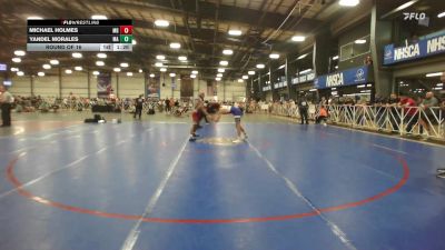 126 lbs Round Of 16 - Michael Holmes, MD vs Yandel Morales, MA