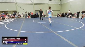 105 lbs Placement Matches (8 Team) - Amaya Rubalcado, Texas Blue vs Erin Rizzuto, Florida