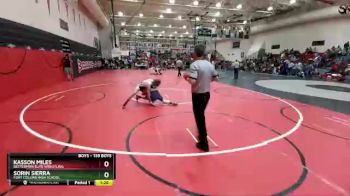 138 Boys Quarterfinal - Sorin Sierra, Fort Collins High School vs Kasson Miles, Betterman Elite Wrestling