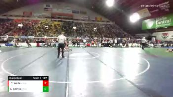 G 145 lbs Quarterfinal - Clare Waite, Boise (Girls) vs Alexandra Garvin, Rocky Mountain (Girls)