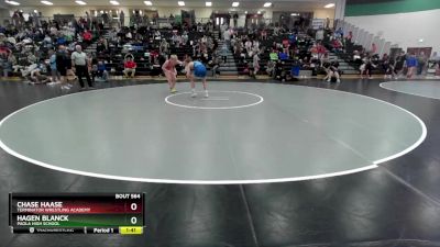 138 lbs Cons. Round 4 - Chase Haase, Terminator Wrestling Academy vs Hagen Blanck, Paola High School