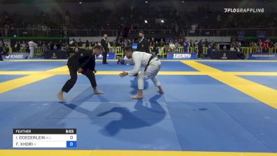 ISAAC DOEDERLEIN vs FOTO XHORI 2022 European Jiu-Jitsu IBJJF Championship