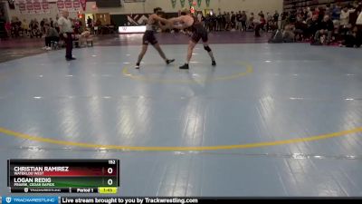 152 lbs Cons. Round 2 - Christian Ramirez, Waterloo West vs Logan Redig, Prairie, Cedar Rapids