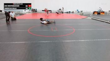 85/92 Round 3 - Americah Mills, Roundtree Wrestling Academy vs Ava Westenbarger, Blackman Wrestling Club