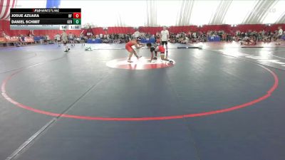 126 lbs Round 3 (8 Team) - Josue Azuara, Weyauwega-Fremont vs Daniel Schmit, Germantown