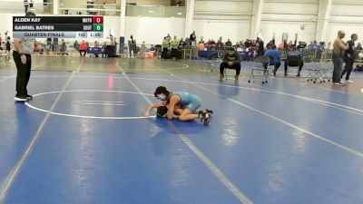 73 lbs Quarterfinal - Alden Kay, Mayo Quanchi WC vs Gabriel Batres, Southside WC