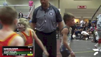 60 lbs Finals (8 Team) - Josh Strode, American Gladiators vs Luke Taussig, East Kansas Eagles