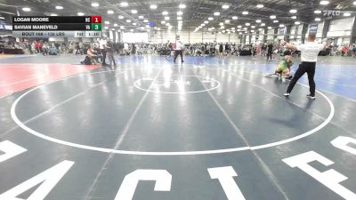 135 lbs Round Of 64 - Logan Moore, NC vs Savian Maneveld, VA