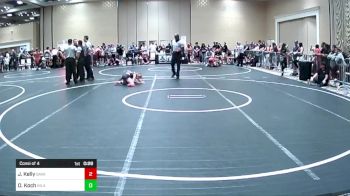 61 lbs Consi Of 4 - Jessie Kelly, Savage House WC vs Orion Koch, Inland Elite