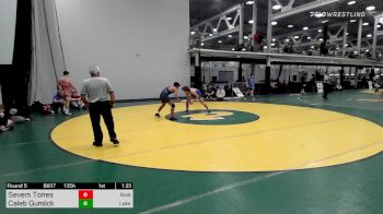 135A lbs Consi Of 4 - Severn Torres, Broken Arrow vs Caleb Gumlick, Lakeway Christian Academy