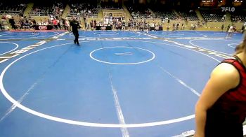 100-105 lbs Rr Rnd 3 - Samantha Tracy, Blue T Webster vs Destiny Jones, Skiatook Youth Wrestling 2022-23