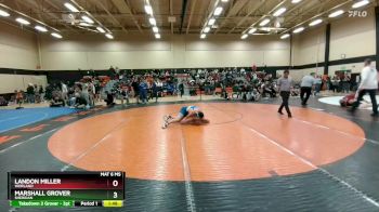 150D Round 2 - Landon Miller, Worland vs Marshall Grover, Sheridan