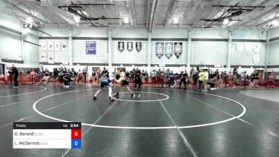 113 lbs Final - Daniel Berardi, Scorpions vs Logan McDermid, Edge Wrestling