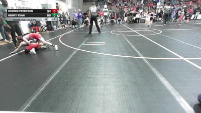 64 lbs Final - Hunter Peterson, Claremore Wrestling Club vs Henry Ryan, Raw Wrestling Club