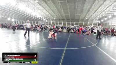 170 lbs Cons. Round 2 - Credence Diessner, Cyprus vs Jazmyn Simmons, Mountain Ridge