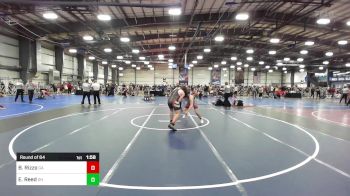 195 lbs Round Of 64 - Blake Rizzo, GA vs Evan Reed, OH