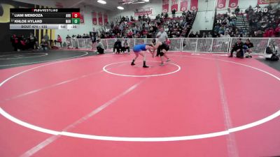 135 lbs Cons. Round 3 - Liani Mendoza, Arroyo vs Khloe Hyland, Norco