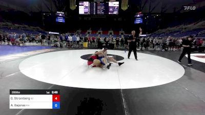 285 lbs Cons-semis - Grant Stromberg, WI vs Alexander Bajoras, MA