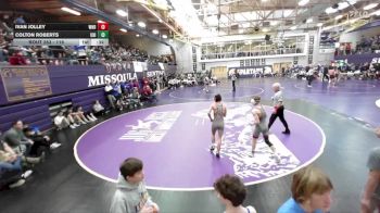 118 lbs Cons. Round 2 - Colton Roberts, University High vs Ivan Jolley, Williston