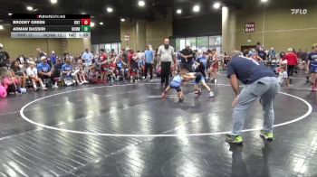 65 lbs Round 3 (6 Team) - BRODEY GREEN, Fight Club vs Arman Bassiri, NC National Team White
