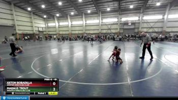 45 lbs Quarterfinal - Axton Bobadilla, Aviator Wrestling Club vs Magnus Trout, Wasatch Wrestling Club