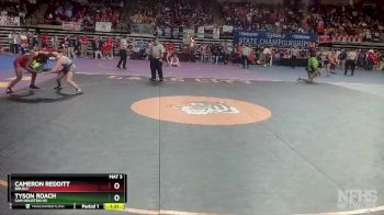 D 2 126 lbs Semifinal - Tyson Roach, Sam Houston Hs vs Cameron Redditt, Brusly