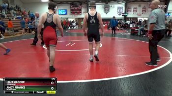 175 lbs Round 5 - Andy Franke, Muscatine vs Liam Kilgore, Mackinaw