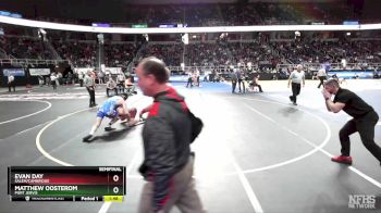 II-215 lbs Semifinal - Matthew Oosterom, Port Jervis vs Evan Day, Salem/Cambridge