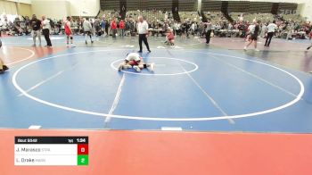 128-I lbs Quarterfinal - Jason Marasco, Stray Dawgs vs Lucas Drake, Mat Assassins