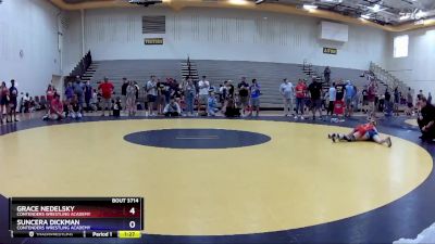 64-69 lbs Round 2 - Grace Nedelsky, Contenders Wrestling Academy vs Suncera Dickman, Contenders Wrestling Academy