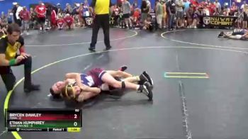 80 lbs Round 5 (6 Team) - Brycen Dawley, POWA vs Ethan Humphrey, Team Iowa Red