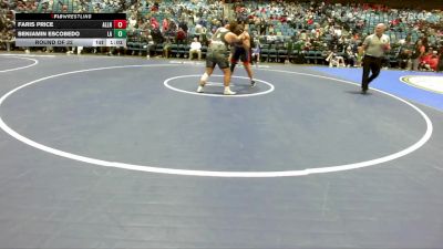 285 lbs Round Of 32 - Faris Price, Allen vs Benjamin Escobedo, Los Altos