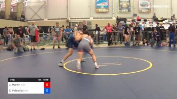 71 kg Round Of 32 - Joseph Martin, Dethrone vs Cael Valencia, Sunkist Kids Monster Garage