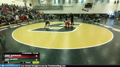 179-185 lbs Round 2 - Aden Blanco, Gering vs Jerry Rodriguez, Scottsbluff