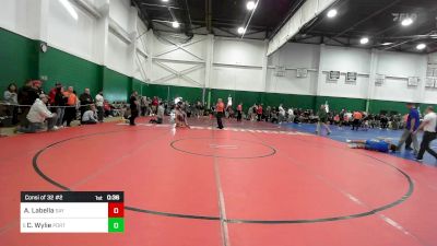 101 lbs Consi Of 32 #2 - Ayden Labella, Sayville vs Charlie Wylie, Port Jervis