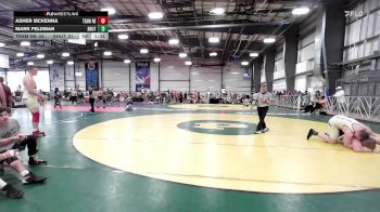 220 lbs Rr Rnd 2 - Asher McKenna, Team Nebraska vs Mark Feldman, Team Shutt - Em Down