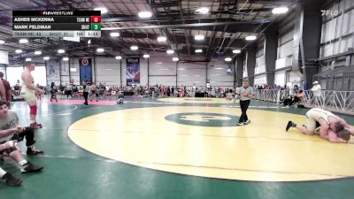 220 lbs Rr Rnd 2 - Asher McKenna, Team Nebraska vs Mark Feldman, Team Shutt - Em Down