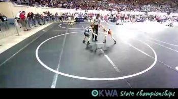 70 lbs Round Of 32 - Wyatt Boileau, Sperry Wrestling Club vs Bentlee Hall, Standfast