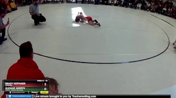 15 lbs Semifinal - Brady Hofmaier, Jr Bucks vs Gunnar Andrys, Sidney Wrestling Club