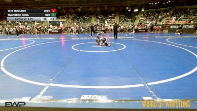 61 lbs Consi Of 8 #1 - Jett Houlden, South Central Punisher Wrestling Club vs Maverick Sena, Top Notch Wrestling Club